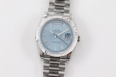 Replica ROLEX Day-date 2836 Automatic Movement 40MM Light Blue Watch
